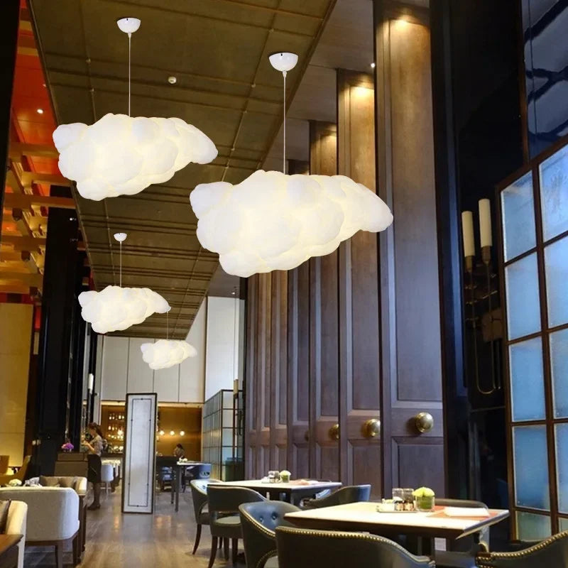 Pendant Light - Modern White Floating Cloud Pendant Light SW-36210324 - SWEET-LIGHTS