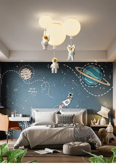 Children Lighting - Modern LED Astronaut Balloon Pendant Lamp SW-36210458 - SWEET-LIGHTS