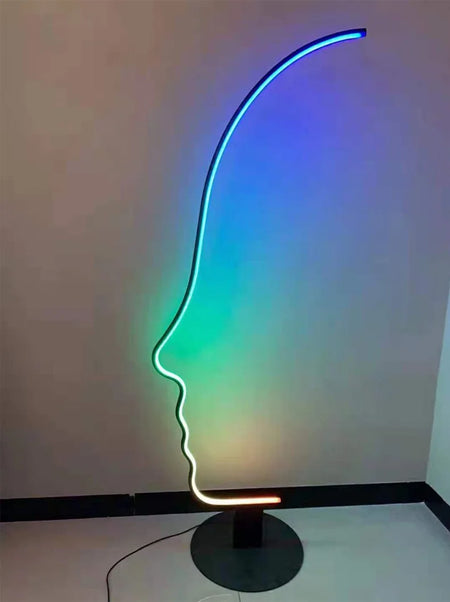 Floor Lamp - New Modern Human Face LED Decor Light SW-36210345 - SWEET-LIGHTS