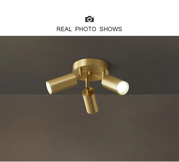 Ceiling Light - Modern GU10 LED Study Ceiling Fixture Adjustable SW-36210345 - SWEET-LIGHTS