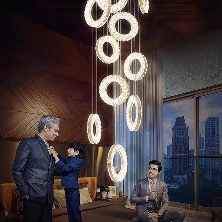 Chandelier - Modern Home Decoration Crystal Pendant Lamp SW-36210457 - SWEET-LIGHTS