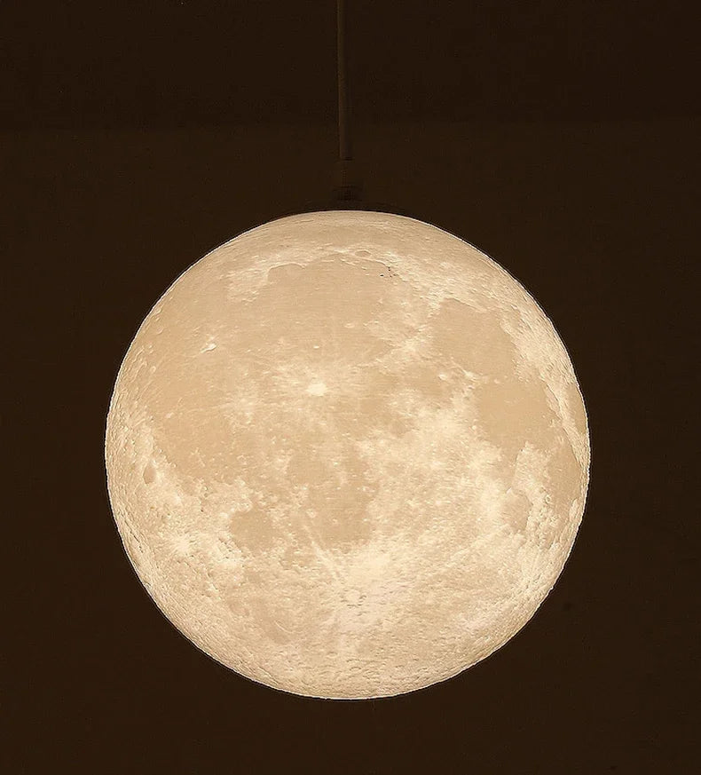 Pendant Light - Modest Ceiling Hanging 3D Moon Lamp SW-36210678 - SWEET-LIGHTS