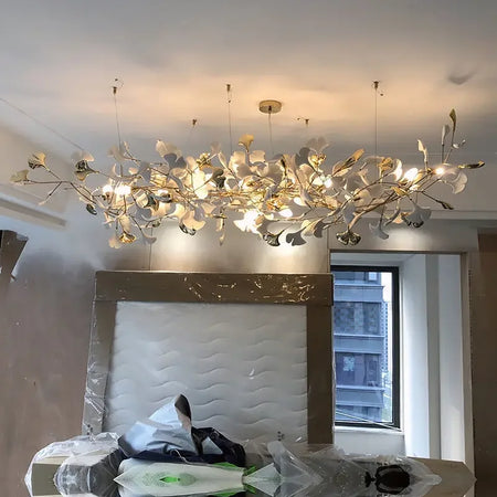 Pendant Light - Modern Luxury Ginkgo LED Chandelier Fixture SW-36210729 - SWEET-LIGHTS