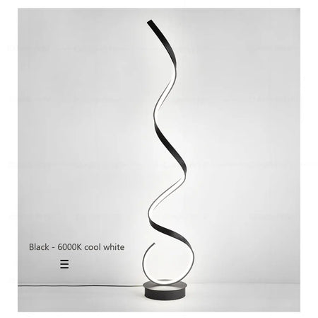 Floor Lamp - Modern LED Strip Minimalist Black White Light SW-36210457 - SWEET-LIGHTS