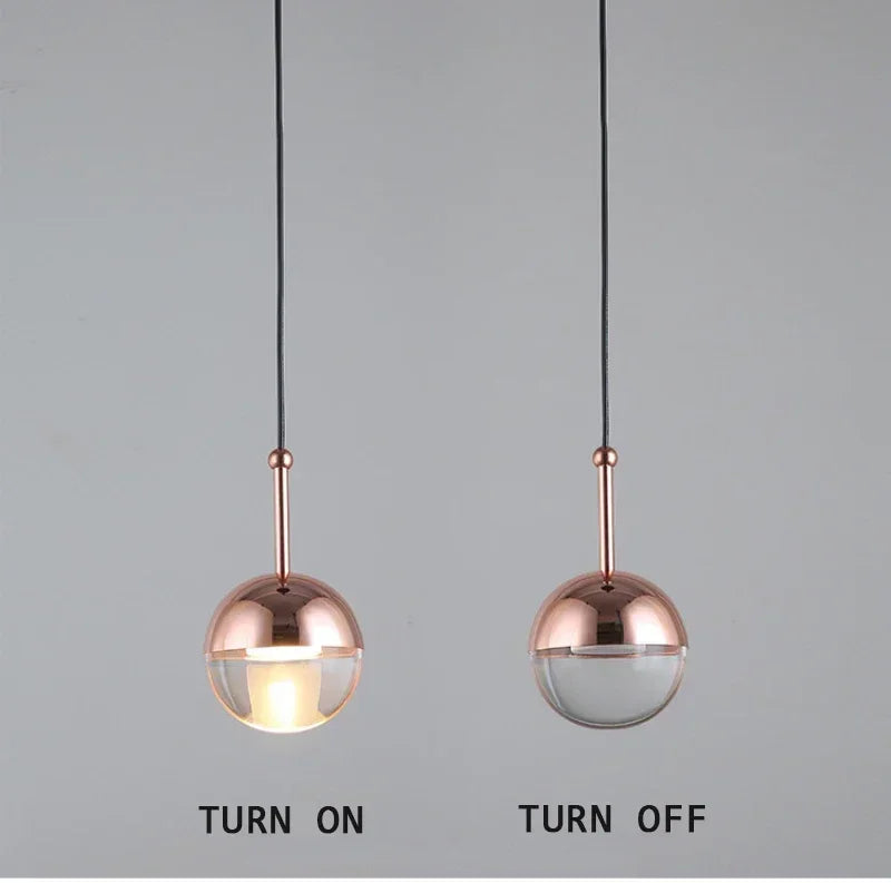 Pendant Light - Creative Round Crystal Dora Long Line for Bedroom and TV Background SW-36214567 - SWEET-LIGHTS