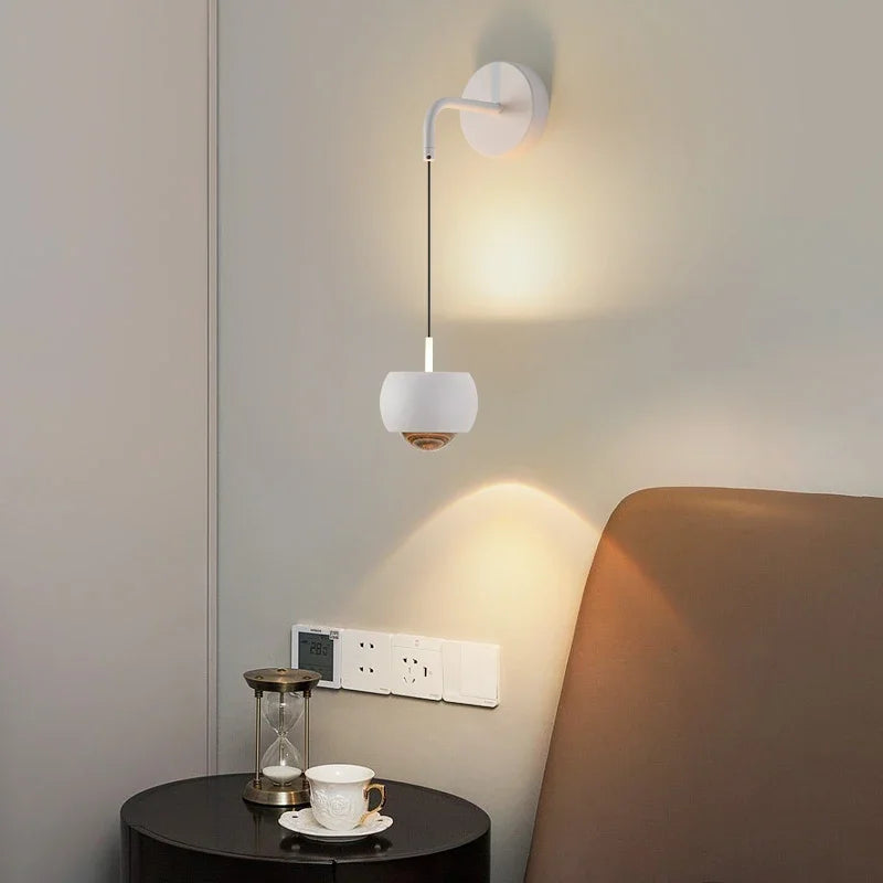 Wall Light - BELLE Contemporary Wall Lamp Indoor Living Room Bedroom Bedside Lamp Nordic Art Hotel Corridor Hallway Wall Lamp SW-36210349 - SWEET-LIGHTS