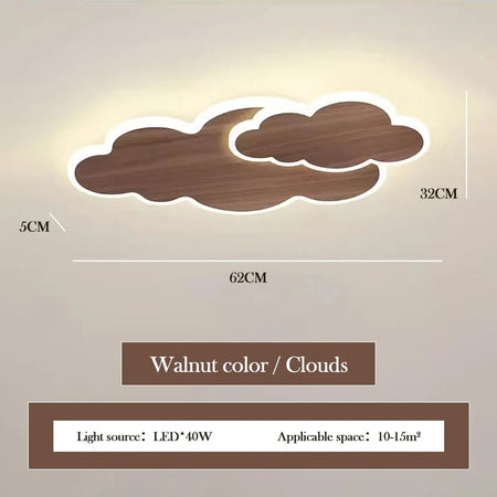 Children Lighting - Creative Cloud Children's Room LED Ceiling Light Modern Bedroom Study Lamp Nordic Designer Fixture SW-36210458 - SWEET-LIGHTS