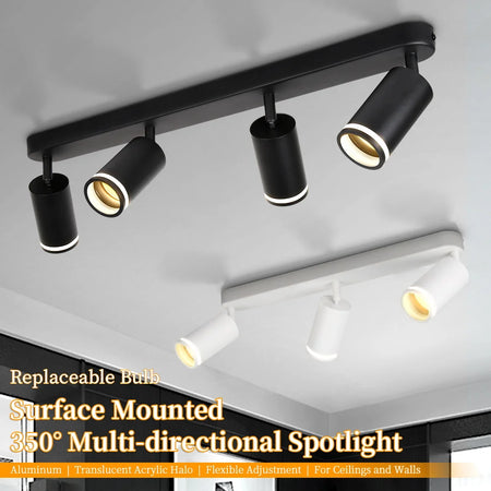 Spotlight - LED Ceiling Spotlights Replaceable Bulb Pendant Lamps Kitchen Decor Indoor Lighting SW-36210478 - SWEET-LIGHTS