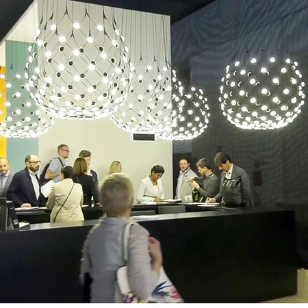 Pendant Light - Fishing Net Design Luxury Chandelier LED Fixture SW-36210458 - SWEET-LIGHTS