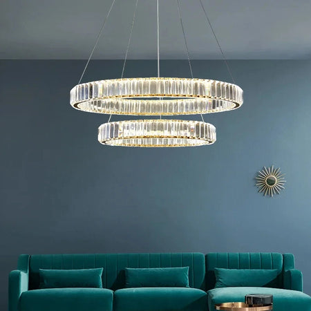 Pendant Light - Led Luxury Crystal Ceiling Pendant Lamp for Living Room and Dining SW-36210347 - SWEET-LIGHTS