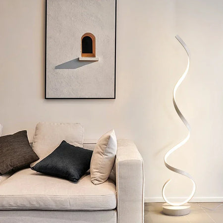Floor Lamp - Modern LED Strip Minimalist Black White Light SW-36210457 - SWEET-LIGHTS