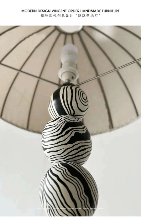 Floor Lamp - NEW Designer Hand-Painted Art Ball Lamp for Living Room Study Decor SW-36210478 - SWEET-LIGHTS