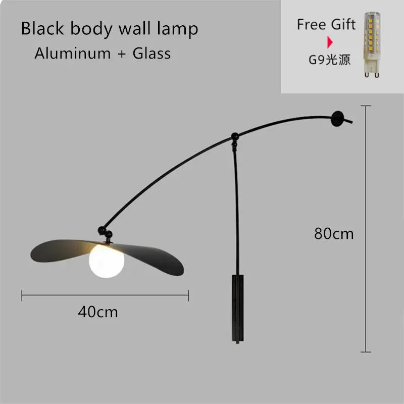 Pendant Light - Myrna Mobile Nordic Long Arm Lamp Black Gold SW-36210457 - SWEET-LIGHTS