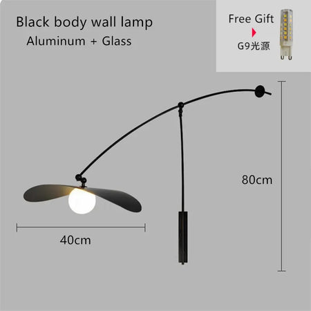 Pendant Light - Myrna Mobile Nordic Long Arm Lamp Black Gold SW-36210457 - SWEET-LIGHTS