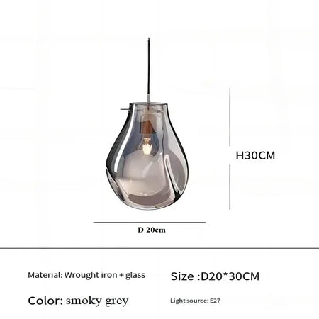 Pendant Light - Art Colorful Glass Chandelier for Dining SW-36210345 - SWEET-LIGHTS