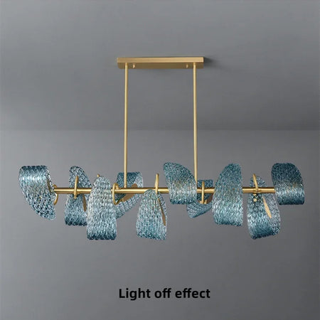 Chandelier - Hot Sales Blue Glass LED Lamp for Home Decor SW-36210457 - SWEET-LIGHTS