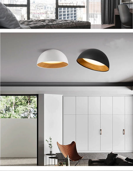 Ceiling Light - Designer Japanese Simple Wood Grain Ceiling Lamp SW-36210567 - SWEET-LIGHTS