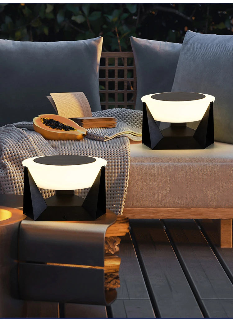 Outdoor Light - LED Remotely Controlled Solar Column Lamp Dimmable Waterproof SW-36210425 - SWEET-LIGHTS