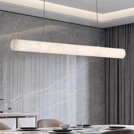 Pendant Light - Modern Simple All Copper Marble Chandelier Luxury Living Room Dining Room Lamp Alabaster Lighting Fixture SW-36210984 - SWEET-LIGHTS