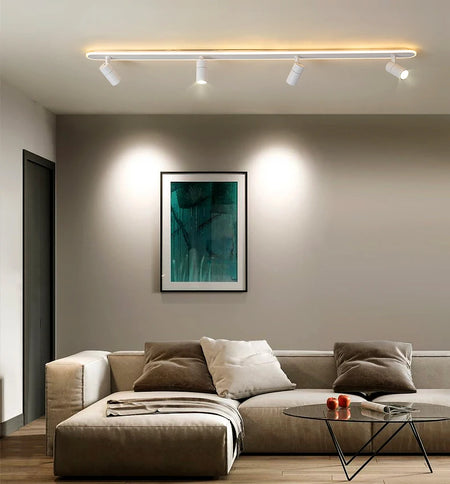 Spotlight - Nordic Bedroom Spotlight Ceiling Lights Smart LED Lamps For Living Room Indoor Lighting White Black Home Decor SW-36210001 - SWEET-LIGHTS