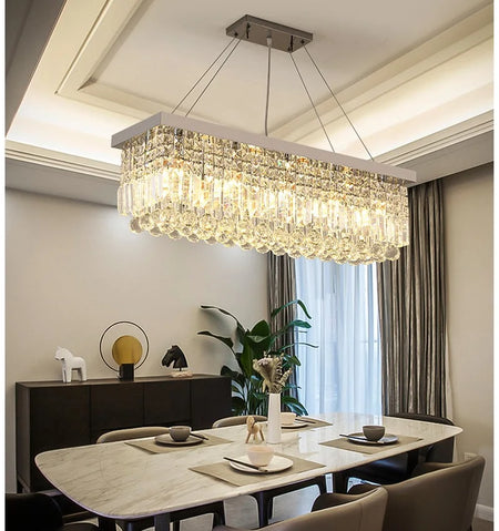 Pendant Light - LED Crystal Chandelier Modern Dining Lamp SW-36210923 - SWEET-LIGHTS
