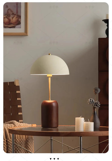 Table Lamp - French Medieval Vintage Solid Wood LED E14 SW-36210347 - SWEET-LIGHTS