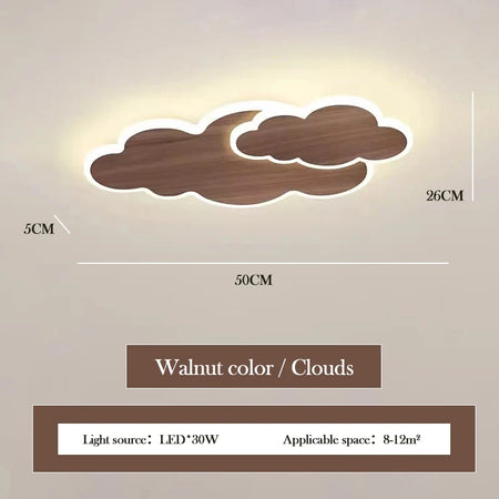 Children Lighting - Creative Cloud Children's Room LED Ceiling Light Modern Bedroom Study Lamp Nordic Designer Fixture SW-36210458 - SWEET-LIGHTS