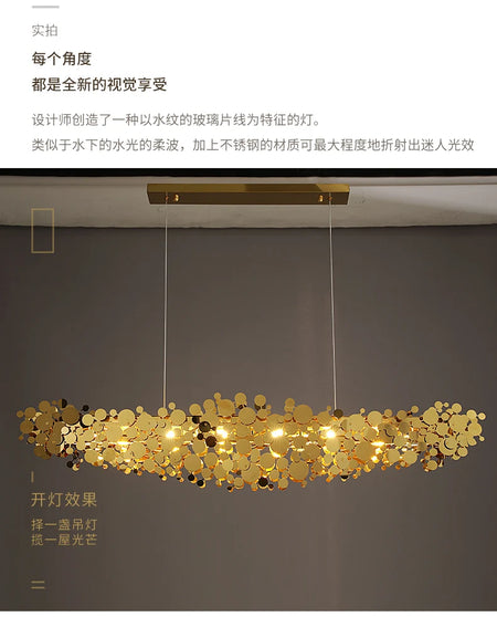 Chandelier - Pendant Lamp for Post-Modern Dining Room SW-36210234 - SWEET-LIGHTS
