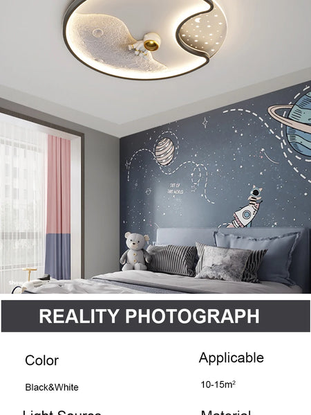 Children Lighting - Luminaire Modern Astronaut Led Ceiling Lamp for Kids Bedroom Surface Mounted SW-36210345 - SWEET-LIGHTS