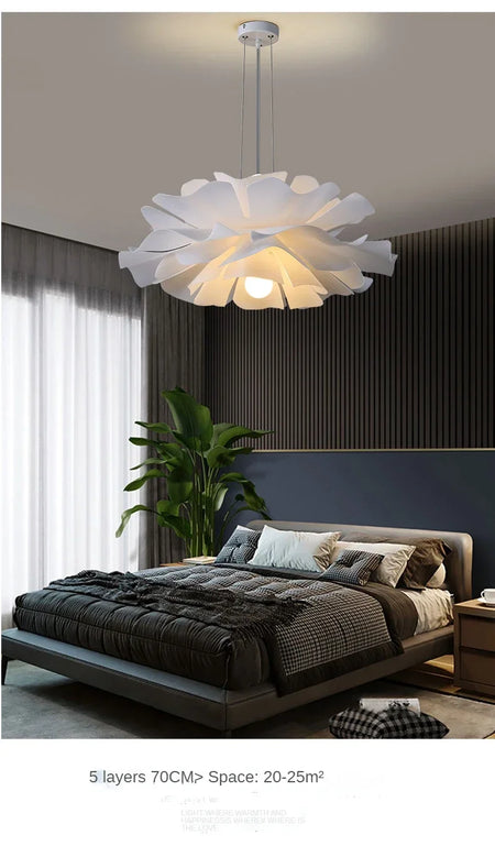 Pendant Light - Modern Acrylic Flower Chandelier LED Lamp SW-36210234 - SWEET-LIGHTS