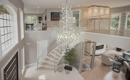 Chandelier - Luxury Modern Crystal Ceiling Lighting for High Ceilings SW-36210478 - SWEET-LIGHTS