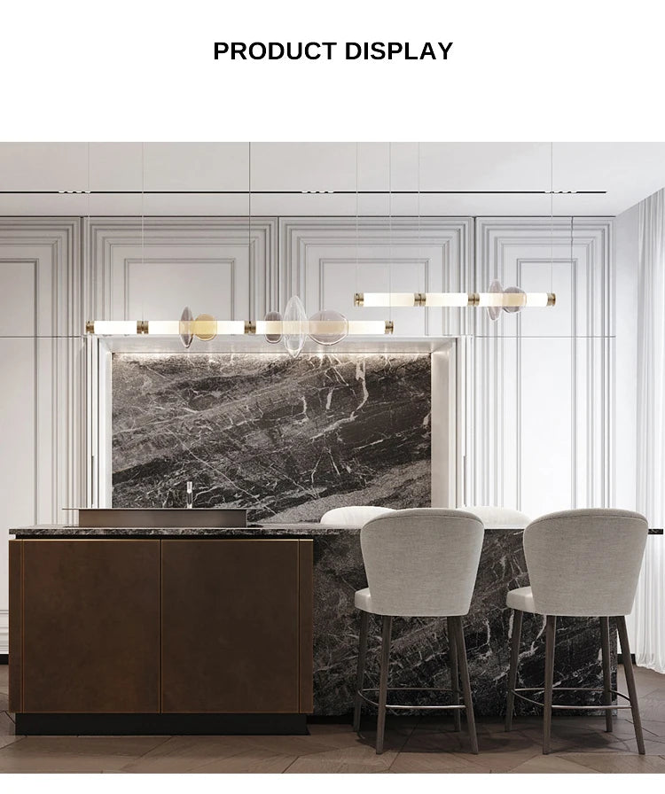 Pendant Light - Nordic Style Designer Stained Glass LED Chandelier SW-36210579 - SWEET-LIGHTS