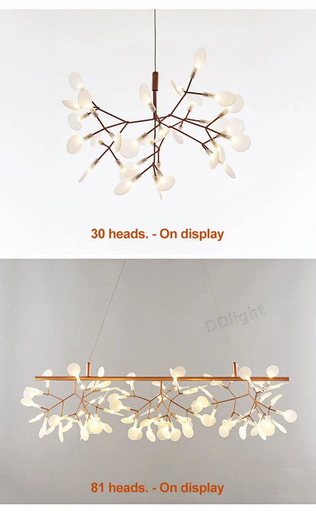 Pendant Light - Nordic Hanging Chandelier Modern Kitchen Firefly LED Lamp SW-36210458 - SWEET-LIGHTS