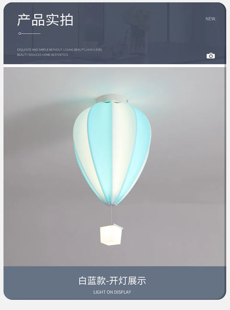 Children Lighting - Cartoon Ceiling Light Hot Air Balloon Lamp SW-36210347 - SWEET-LIGHTS