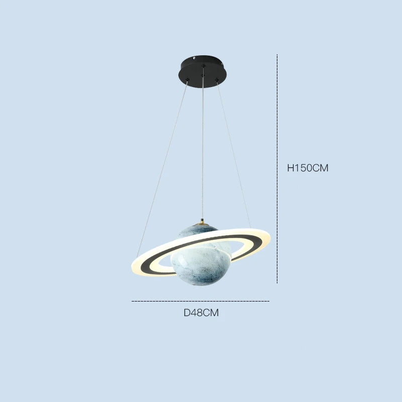 Children Lighting - Acrylic Ball Planet Pendant Lamp SW-36210345 - SWEET-LIGHTS