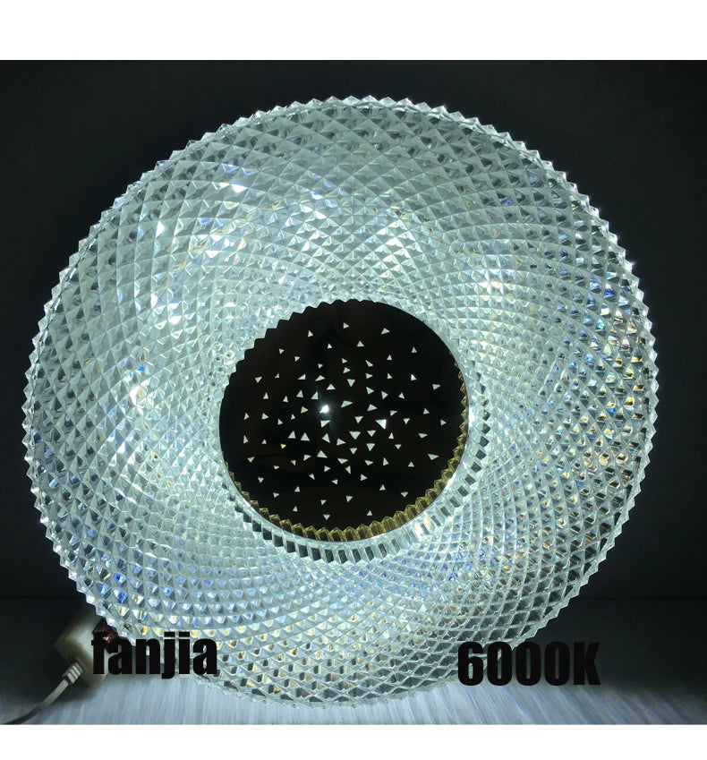 Ceiling Light - Remote Control Minimalist LED Round Chandelier For Living Room Bedroom Dining Study Lights Ceiling Lustre SW-36210789 - SWEET-LIGHTS