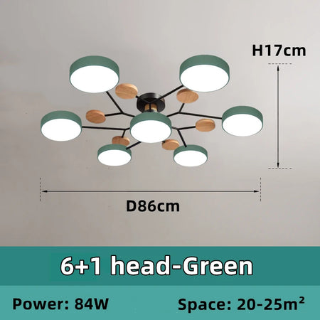 Ceiling Light - Nordic Style LED Chandelier for Living Room Kitchen SW-36210478 - SWEET-LIGHTS