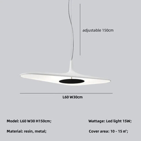 Pendant Light - Nordic Irregular Changeable Light Lamp Resin Wabi Sabi Fixture Home Decor SW-36210458 - SWEET-LIGHTS