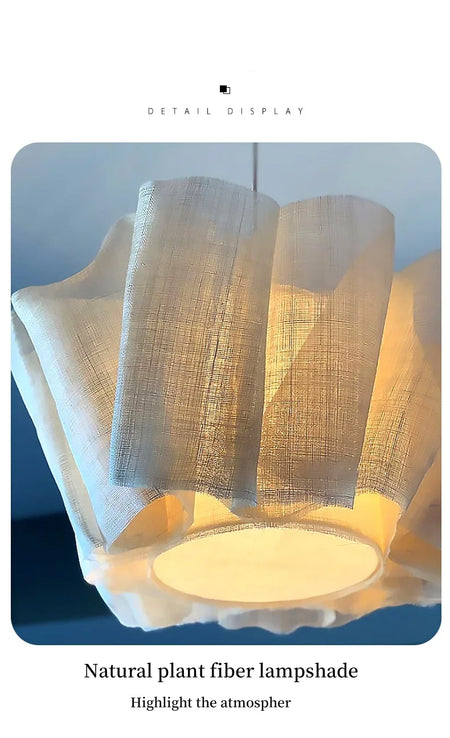Pendant Light - Nordic Vintage Fabric Chandelier Indoor Lighting Restaurant Loft Bedroom Bedside Fixtures SW-36210983 - SWEET-LIGHTS