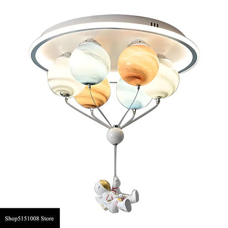 Children Lighting - Modern Astronaut LED Ceiling Light for Kids Room Decor SW-36210438 - SWEET-LIGHTS