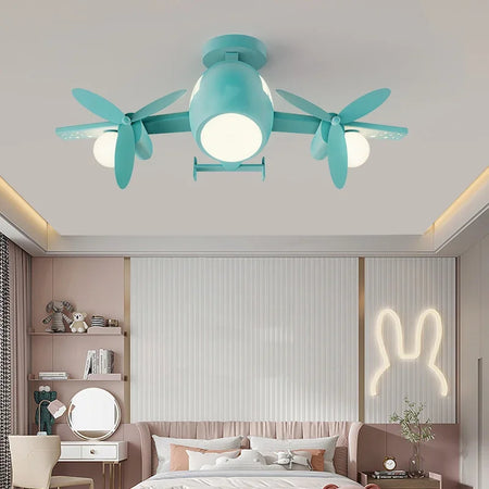 Children Lighting - Modern Minimalist Airplane Chandelier for Boys and Girls SW-36210426 - SWEET-LIGHTS