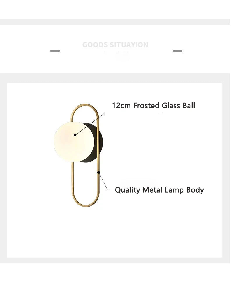 Wall Light - Interior LED Wall Lamps with G9 Bulb Black Gold SW-36210345 - SWEET-LIGHTS