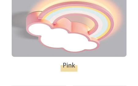Children Lighting - Ceiling Lamp Cartoon Rainbow Clouds for Boys and Girls SW-36210354 - SWEET-LIGHTS