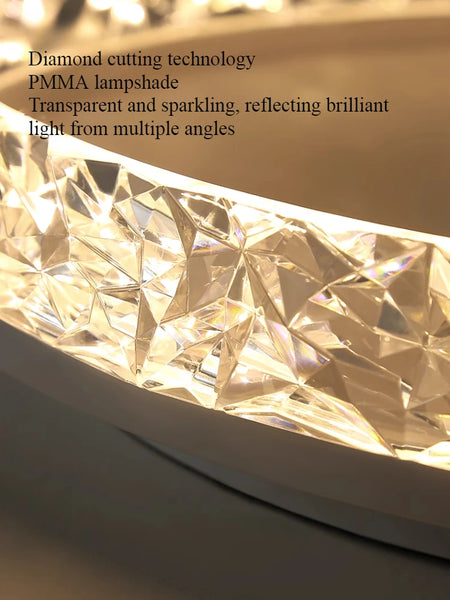 Ceiling Light - Nordic Light Luxury Circular LED Ceiling Light SW-36210457 - SWEET-LIGHTS