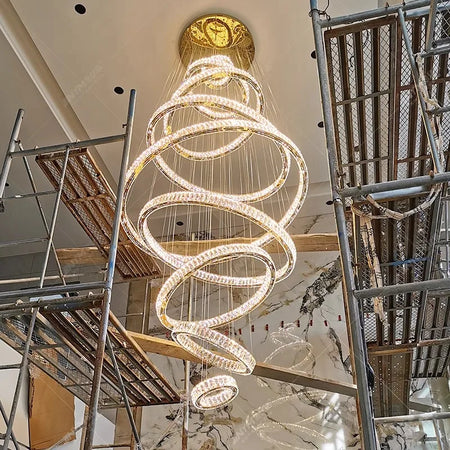 Chandelier - Modern Home Decoration Crystal Chandelier for Living Room and Stair Pendant Lighting SW-36210578 - SWEET-LIGHTS