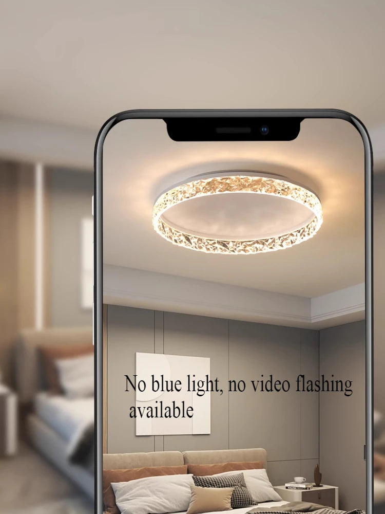 Ceiling Light - Nordic Light Luxury Circular LED Ceiling Light SW-36210457 - SWEET-LIGHTS
