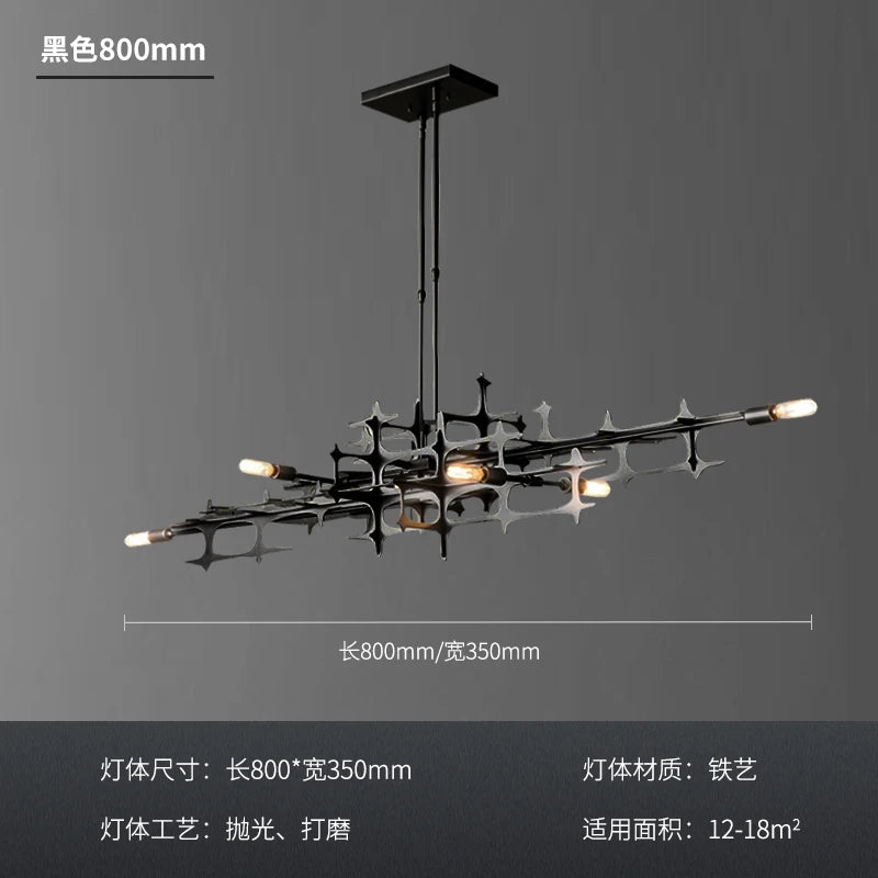 Pendant Light - Nordic Light Luxury Geometric Bar Pendant Lamp SW-36210357 - SWEET-LIGHTS