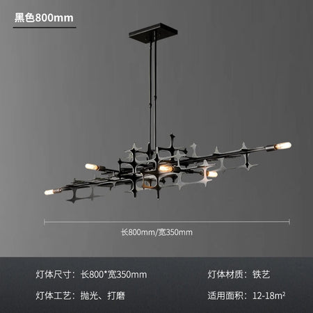 Pendant Light - Nordic Light Luxury Geometric Bar Pendant Lamp SW-36210357 - SWEET-LIGHTS