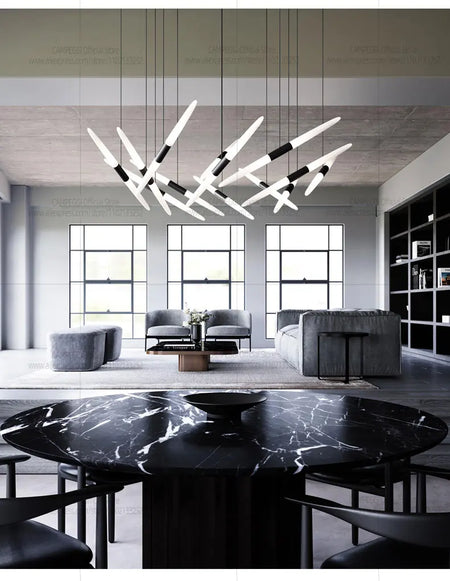 Pendant Light - Designer Pendent Lamp Luxury Modern Chandelier Living Room Loft Villa Home Decor Lighting SW-36210725 - SWEET-LIGHTS