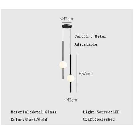 Pendant Light - Fumi Gold Elegant 1-Light Ceiling Fixture SW-36210458 - SWEET-LIGHTS